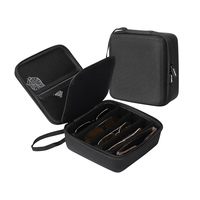 Étui à lunettes portable multi-lunettes pour les voyages, boîte de rangement protectrice en EVA moulé, étanche et rigide