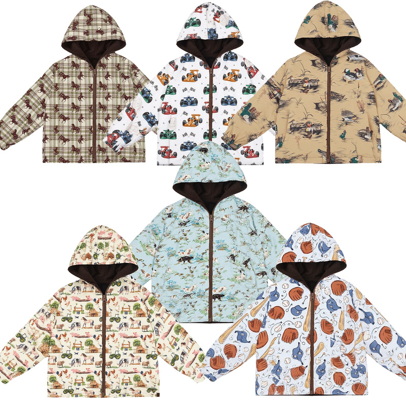 Fall Boutique Boys Waterproof Coat Hunting