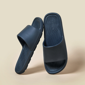 Sandalias Blancas de EVA con Punta Abierta, Antideslizantes, para Interiores, para Todas las Estaciones, con Forro de PU de Color Sólido - Product Image 4