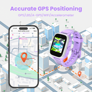 Reloj Inteligente <span class=keywords><strong>para</strong></span> Niños LAGENIO L29Q Square 4G con Videollamada, Asistente de Voz con IA, Cámara HD, Pantalla de 1.4 Pulgadas, Resistente al Agua IP68, <span class=keywords><strong>Android</strong></span> 8.1, GPS, SOS - Product Image 3