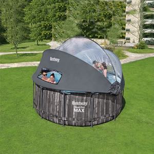 <span class=keywords><strong>Piscine</strong></span> <span class=keywords><strong>hors</strong></span> <span class=keywords><strong>sol</strong></span> ronde Bestway 5619K avec cadre en <span class=keywords><strong>bois</strong></span> grainé et couverture pour adultes - Product Image 2