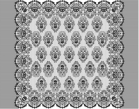 Halloween Dentelle Designs 52x52 Nappe Carrée avec Frange Superposition Nappe Dentelle Noir Nappe pour Décor De Fête De Vacances