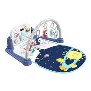 Nuevo teclado Musical electrónico para bebés, alfombrilla de <span class=keywords><strong>gimnasio</strong></span>, <span class=keywords><strong>manta</strong></span> de proyector de Control remoto de plástico de algodón para <span class=keywords><strong>actividades</strong></span> de recién nacidos - Product Image 1