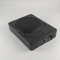 Pionner TS-WX012A, haut-parleur de voiture actif ultra-fin de 10 pouces avec basses puissantes de 4500 W, caisson de basses actif pour voiture, haut-parleur audio pour voiture