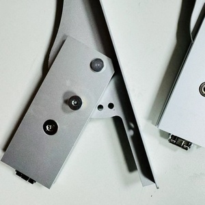 Ajustable מדפי סוגר עבור תערוכה מעטפת התכנית בות, סטנדרטי מתח מנעול סוגר כתף לתא תערוכה - Product Image 3