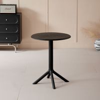 FoShan ensemble chaise et table en plastique propylène monocoque au design moderne pour repas en plein air événements salon maison restaurant