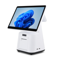 Usine 15.6 ''écran tactile tout en un système de point de vente Caissier POS Machine pour caisse enregistreuse
