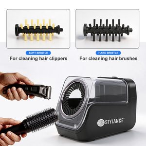 เครื่องทำความสะอาดแปรง<span class=keywords><strong>ผม</strong></span>ไฟฟ้า STYLANCE Compact แบบอัตโนมัติ 8 วินาที - Product Image 2