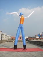 Danseur d'air gonflable personnalisé à vendre, Tube gonflable Skydancer homme pour publicité