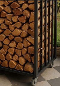 <span class=keywords><strong>Abri</strong></span> de jardin en cèdre anthracite écologique sur roues - Solution de rangement portable robuste et durable, facile à assembler - Product Image 3