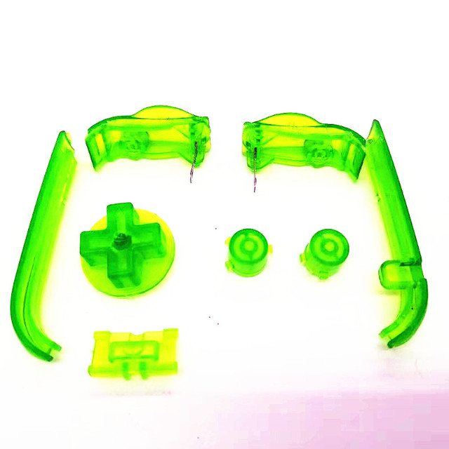 Buttons Set Repair Part Replacement Transparent Gameboy Advance Button for Nintendo Gameboy Advance gba