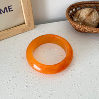 Nouveauté Cadeaux en Gros Pas Chers Bracelet Jonc en Résine Acrylique à Motifs Indiens pour Femmes