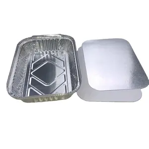 Aluminum Foil Container 8389 Hot Selling Offer Various Shapes 100ml 230m450ml 600ml 750ml 2400ml Disposable Aluminum Foil Food Container Trays Dishes