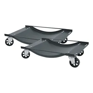 Carrito de ruedas hidráulico de 450 kg, carrito de ruedas Dolly de 4 ruedas, gran oferta - Product Image 1