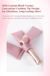 Rubor Líquido Vegano de Larga Duración Color Rosa Claro, Marca Privada, Rubor Mágico de Terciopelo de Alta Pigmentación, Personalizable con Logotipo - Product Image 5