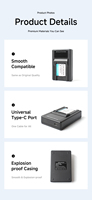 Chargeur rapide EN-EL19 pour appareils photo Nikon |   Chargeur de batterie à charge rapide Type-C avec affichage LED et indicateur Type-C et LED
