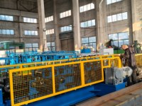 Machine de formage à froid de poutrelles perforées en acier galvanisé de 1,5 à 3,0 mm d'épaisseur et de 80 à 300 mm de largeur réglable