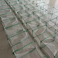 Piège à poissons de haute qualité en Chine, 22 cm * 35 cm * 31 sections, cage à poissons, piège d'aquaculture Dragon Bubu pour les poissons