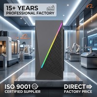 Kabinet Komputer Merk Harga Murah 6 Pcs Kipas 12mm Casing Akrilik Gaming Komputer Suku Cadang PC Gaming Lembaran Logam Kustom