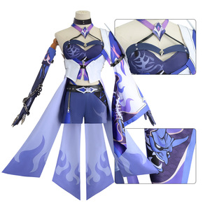 Honkai: ชุดคอสเพลย์ตัวละครดารากาแล็กซี่แรนเจอร์ <span class=keywords><strong>Raiden</strong></span> bosenmori Mei Mei ชุดคอสเพลย์ผู้หญิงพร้อมสร้อยคอหมวก - Product Image 2