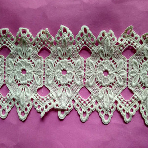 gipür kimyasal tığ pamuk dantel kelebek tasarımlar - Product Image 4