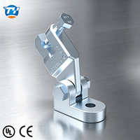 Support sismique en profil C homologué UL UTTH10 pour tuyaux d'incendie et conduits CVC avec fixation de structure haute résistance QT450