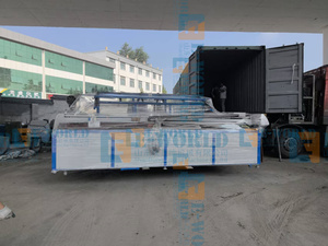Semi Automatic Laminated Glass Cutting Machine for <b>EVA</b> PVB Safety Glass 3-19mm Thickness High Accuracy - Product Image 5