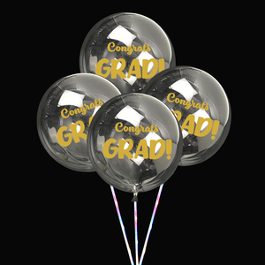 Novo Design de Balão de Formatura Bobo, Parabéns Formando, Decoração para Festa de Formatura - Product Image 1