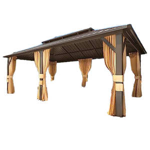 12x20 2-Tier sang trọng hardtop nhôm Patio gazebo sơn tĩnh điện khung kim loại hợp kim/mạ kẽm gartenpavillon pergola Pavilion - Product Image 4