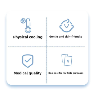 Plester penurun demam, bantalan Gel pendingin penurun demam, plester penurun demam bayi, pendingin musim panas - Product Image 4