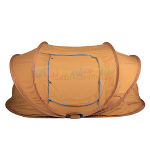 Tienda emergente para acampar al aire libre, tipo barco de senderismo, tienda de lona autolanzable portátil impermeable para personas - Product Image 5