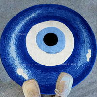Tapis tufté 3D Tapis circulaires personnalisés Les concepteurs créent des tapis personnalisés de différentes formes