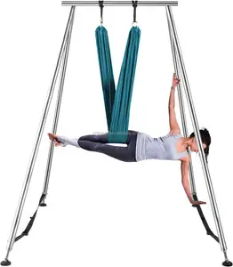 摆动框架空中瑜伽站在空中支撑架瑜伽吊床支架可调节吊床支架