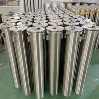 Colonne de levage de stationnement mobile en acier inoxydable pour extérieur, sécurité, rétractable manuellement, borne de sécurité