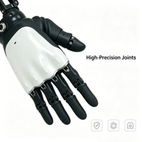 Main robotique bionique programmable à 5 doigts, compatible ROS, pour usage industriel humanoïde, avec moteur, boîte de vitesses et alliage d'aluminium pour la recherche