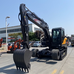 XINIU rinoceronte X120 plus 10 tonWheel-cingolato escavatore idraulico piccola macchina scavatrice Mini escavatore per la vendita - Product Image 6