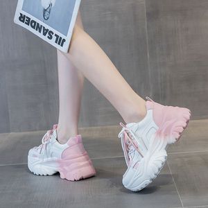 Suola bianca spessa estiva scarpe da donna bianche piccole scarpe da donna 2024 primavera e autunno stagione nuovo stile - Product Image 3