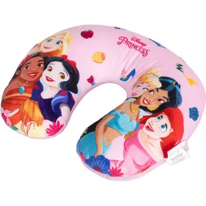 Cuscino da Viaggio Ergonomico Disney Princess con Fiori per Ragazze - Product Image 1