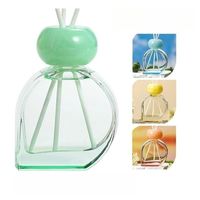 Petit diffuseur d'huiles essentielles en verre coloré portable 80ML avec boîte cadeau