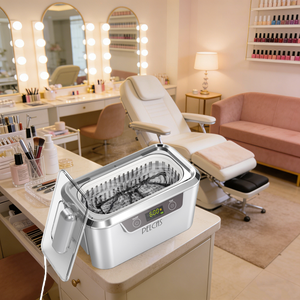 Nettoyeur à ultrasons PELCAS à faible bruit, 800 ml, 42 kHz, pour <span class=keywords><strong>la</strong></span> réparation <span class=keywords><strong>de</strong></span> lunettes, <span class=keywords><strong>l</strong></span>'<span class=keywords><strong>atelier</strong></span>, le nettoyage des pièces - Product Image 3