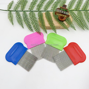 Bán Buôn Mèo Con Chó Chải Chuốt Lược Dog Flea Chấy Lược Chải Chuốt Chấy Và Nit Loại Bỏ Rận Trứng Điều Trị Nit Miễn Phí Vật Nuôi Lược - Product Image 3