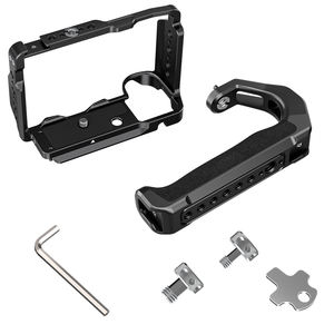 Kit de cage de caméra <span class=keywords><strong>ZVE10</strong></span> II avec poignée supérieure pour ZV-E10 <span class=keywords><strong>Sony</strong></span> avec sabot froid intégré et rail OTAN - Product Image 3