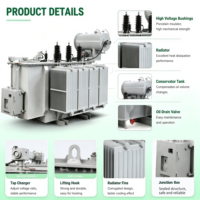 Produits de transformateurs moyenne et haute tension SZ22 : Transformateur de puissance immergé dans l'huile OLTC 8000 kVA, 35 kV, élévateur de tension