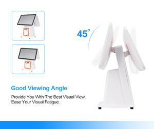 JSJ1200-<span class=keywords><strong>D</strong></span>-W windows/linux/android หน้าจอคู่15.6นิ้วเครื่อง POS ในตัว58มม./80มม. เครื่องสแกนบาร์โค้ดโค้ดโค้ด QR - Product Image 4