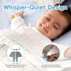 Coupe-ongles électrique pour bébé - Sécurité automatique, sans BPA et testé pour la sécurité, lime à ongles électrique pour bébé, comprend 6 limes. - Product Image 6