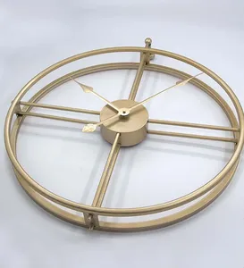 Élégante horloge murale design en métal Artisanat de qualité supérieure Technologie à quartz précise pour la décoration murale de la maison et l'utilisation professionnelle du bureau - Product Image 6