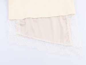 MYST&ZA Abbigliamento Donna Primavera 2026 Nuova Collezione T-Shirt Asimmetrica <span class=keywords><strong>in</strong></span> <span class=keywords><strong>Pizzo</strong></span> Semplice e Versatile 4813858 - Product Image 4