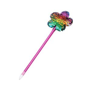 Cadeaux promotionnels, stylo gel brillant en tissu pailleté en forme de cœur de couronne coréenne - Product Image 3