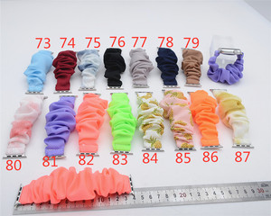 Scrunchie elástico correas de reloj banda de reloj <span class=keywords><strong>para</strong></span> <span class=keywords><strong>Apple</strong></span> <span class=keywords><strong>Watch</strong></span> banda Serie 6 5 4 3 - Product Image 5