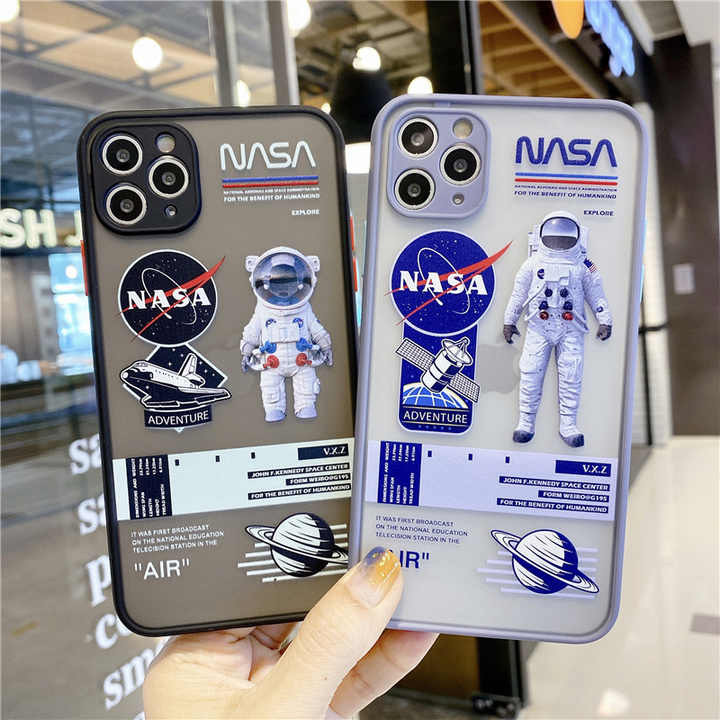 Apple iPhone XR NASA ロゴ スマホ ケース カバー 保護